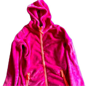 Lands End Girls Pink Fleece - size XL